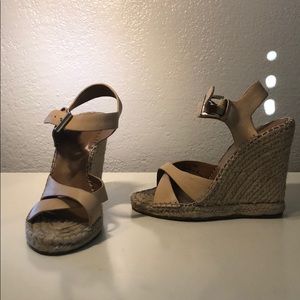 Joie tan wedges size 36 1/2